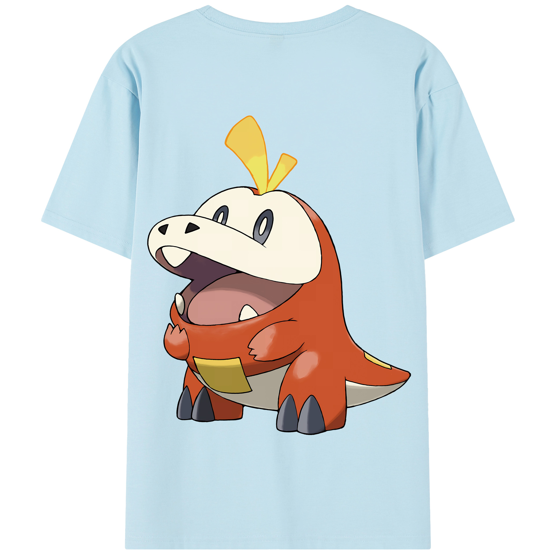 （画像用） ポケットモンスター Pokémon 綿100％半袖Tシャツ（背面プリント）